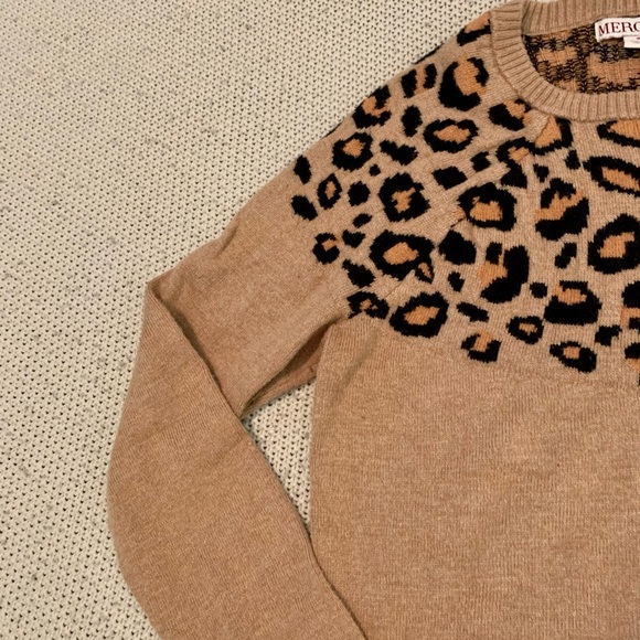 Leopard Print Sweater - Picture 4 of 14